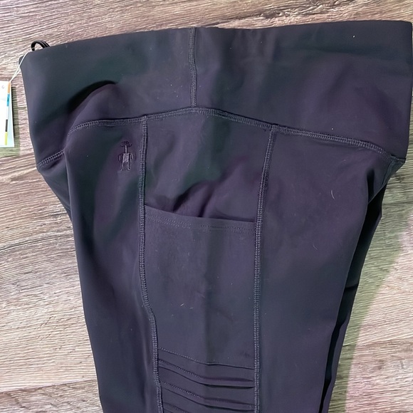 Women's SMARTWOOL Merino Sport Moto Leggins - Picture 5 of 8